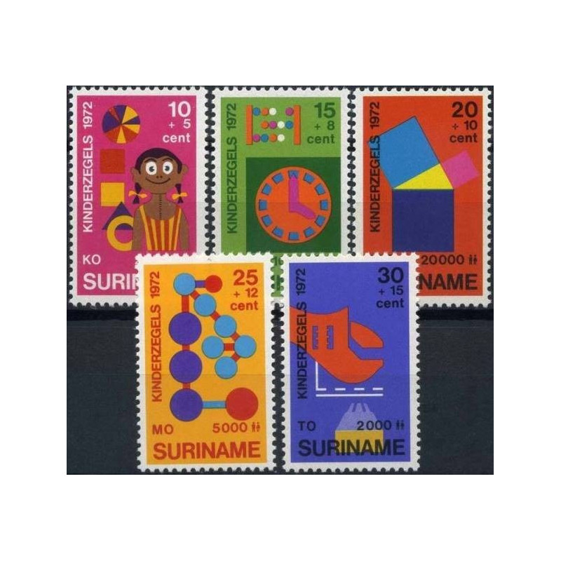 Surinam stamps (1972) for sale. Children education