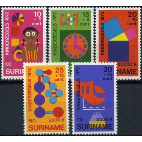 Surinam stamps (1972) for sale. Children education
