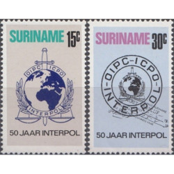 Surinam stamps (1973) for sale. Interpol