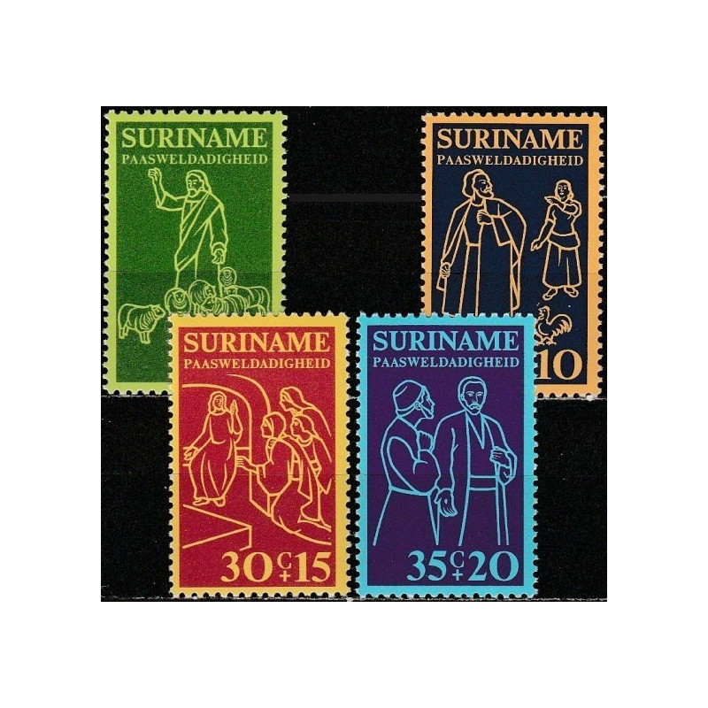 Surinamo pašto ženklai (1975). Velykos, apaštalai