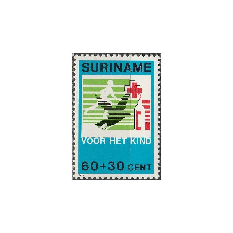 Surinamo pašto ženklai (1979). Medicinos ir laisvės simboliai