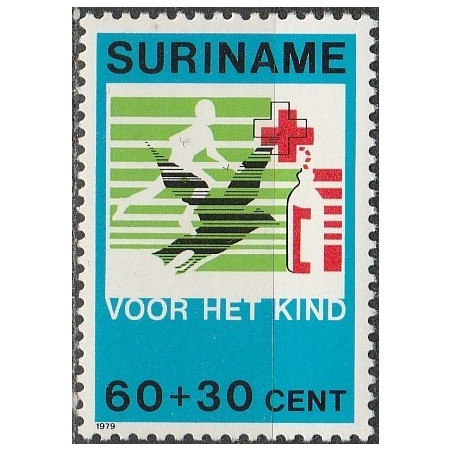 Surinamo pašto ženklai (1979). Medicinos ir laisvės simboliai