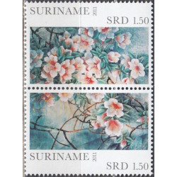 Surinamo pašto ženklai (2011). Žydintys augalai