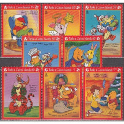 Terkso ir Kaikoso pašto ženklai (1996). Disnėjaus animacija