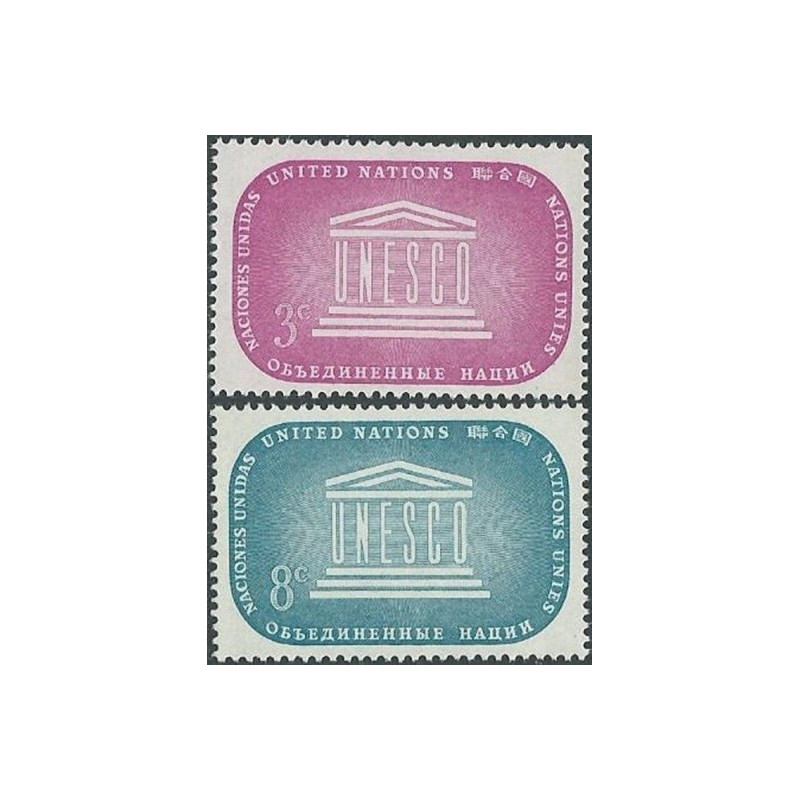 United Nations 1955. Educational, Scientific and Cultural Organization (UNESCO)