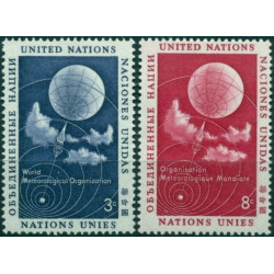 United Nations stamps (1957) for sale. Meteorology