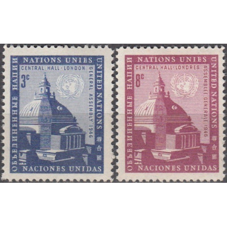 United Nations stamps (1958) for sale. UN General Assembly