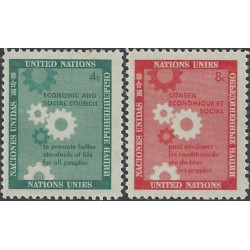 Jungtinės Tautos 1958. JT Ekonominė ir socialinė taryba (ECOSOC)