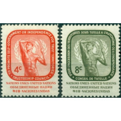 United Nations stamps (1959) for sale. UN Trusteeship Council