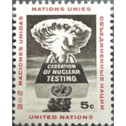 United Nations stamps (1964) for sale. Cessation of nuclear testing