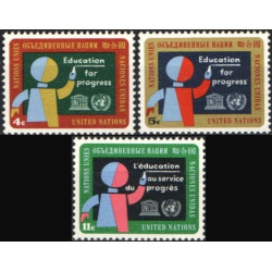 United Nations stamps (1964) for sale. Education fior development