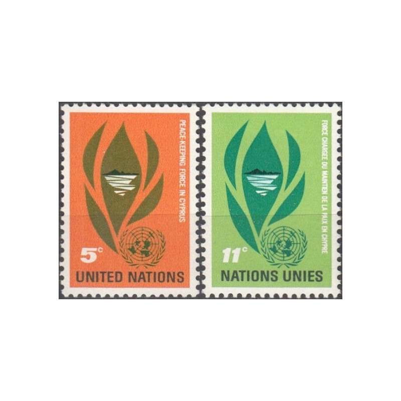United Nations stamps (1965) for sale. UN peace-keepers in Cyprus
