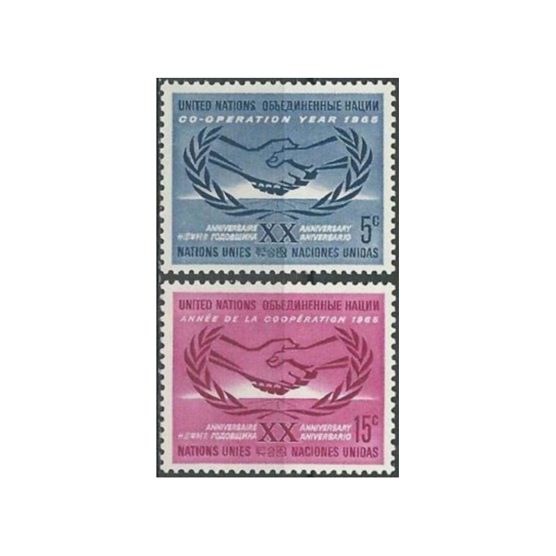 United Nations stamps (1965) for sale. International Co-operation Year