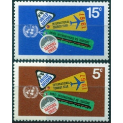 Jungtinių Tautų pašto ženklai (1967). Turizmas