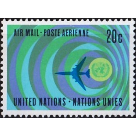 United Nations stamps (1968) for sale. Aircraft