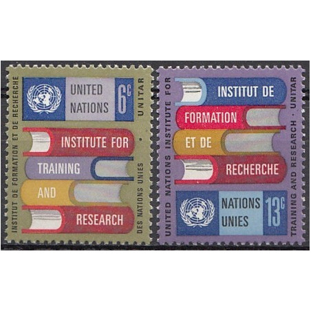 United Nations stamps (1969) for sale. Institute for training and research