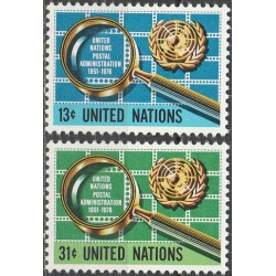 United Nations stamps (1976) for sale. Post service of United Nations