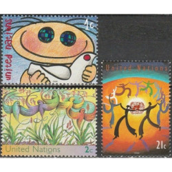 Jungtinių Tautų pašto ženklai (1998). Simboliai