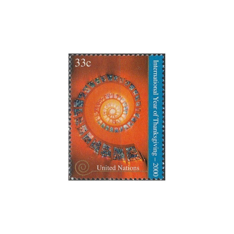 United Nations stamps (2000) for sale. International Year of Thanksgiving