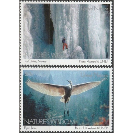 United Nations stamps (2005) for sale. Wisdom of Nature