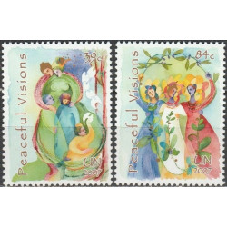 Jungtinių Tautų pašto ženklai (2007). Taikos vizija