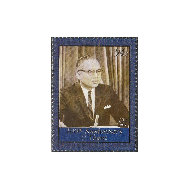 United Nations 2009. U Thant, 3rd Secretary-General of the UN