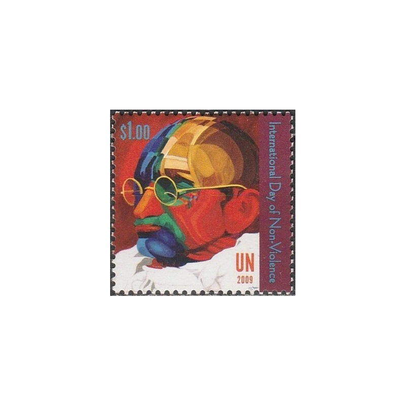 United Nations stamps (2009) for sale. International Day of Non-Violence
