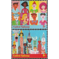 United Nations stamps (2010) for sale. People and nations