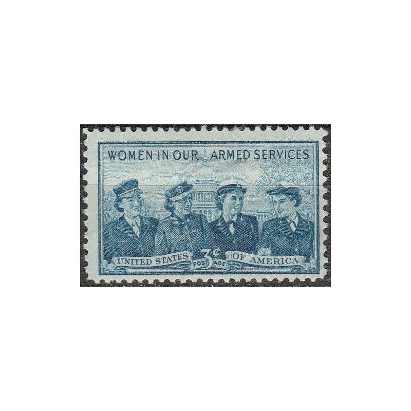 United States stamps (1952) for sale. Women in armed services