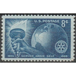 United States stamps (1955) for sale. Rotary International