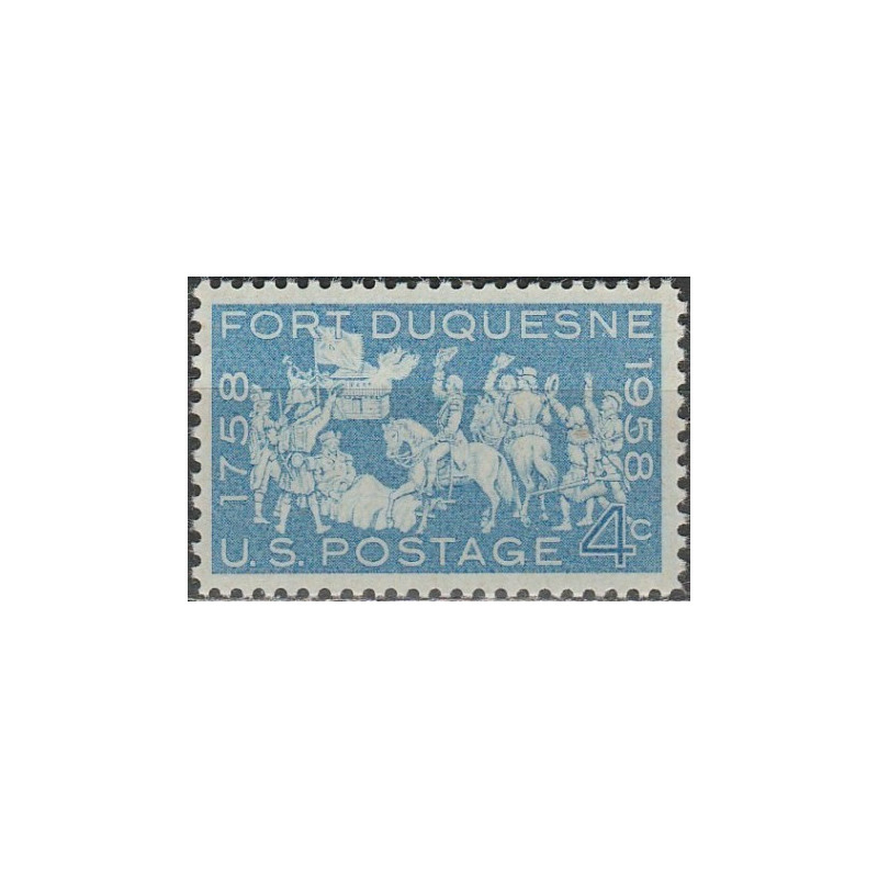 JAV pašto ženklai (1958). Amerikos revoliucija (fortas)