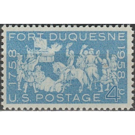 JAV pašto ženklai (1958). Amerikos revoliucija (fortas)