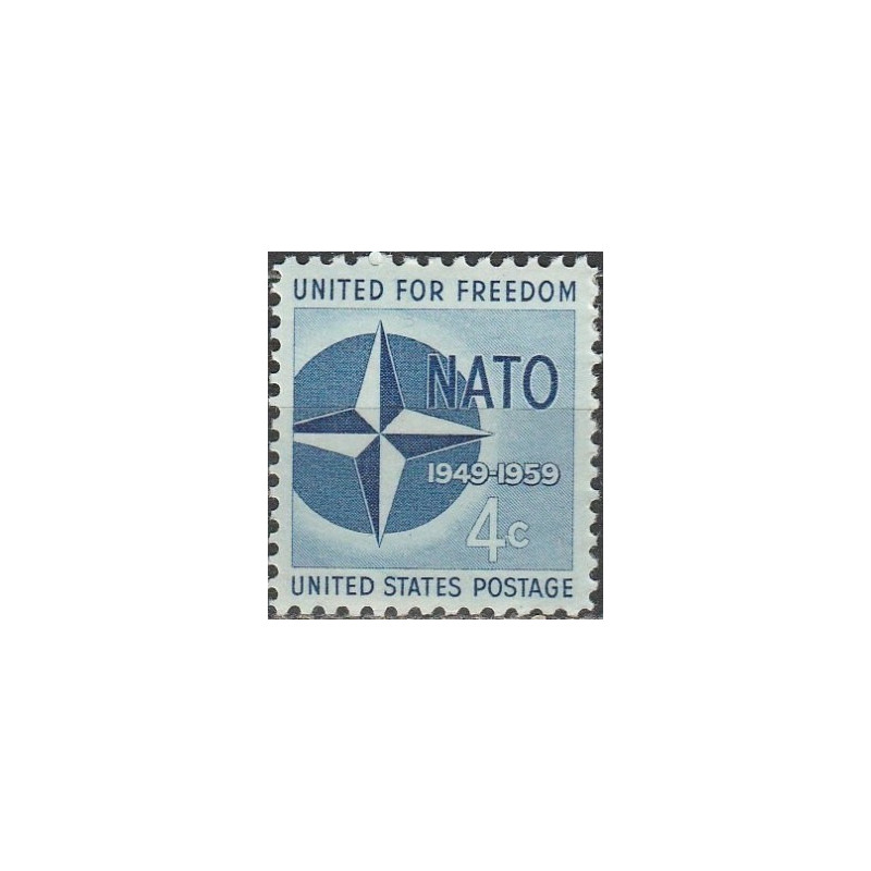 JAV pašto ženklai (1959). NATO
