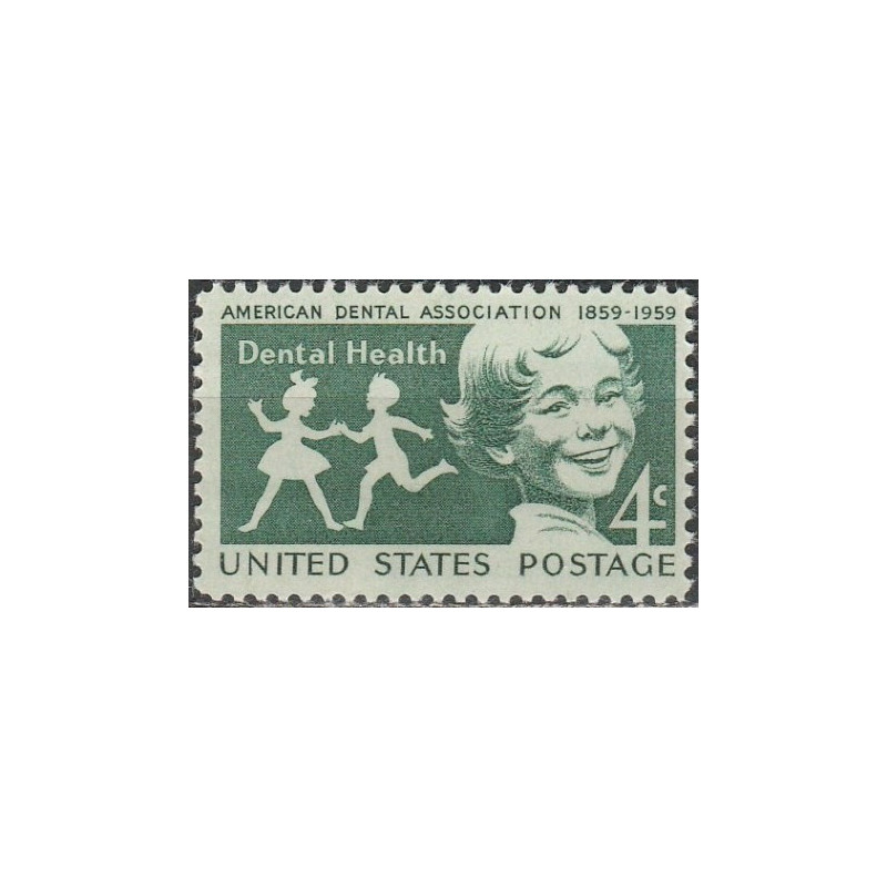 JAV pašto ženklai (1959). Stomatologai
