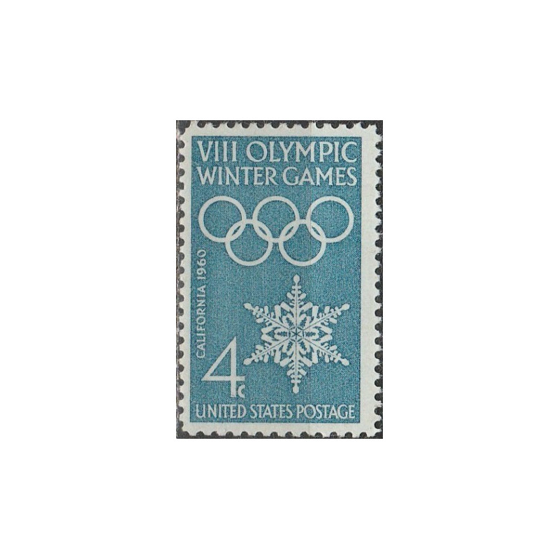 United States stamps (1960) for sale. Olympic Games Squaw Valley