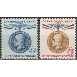 United States stamps (1960) for sale. President of Czechoslovakia