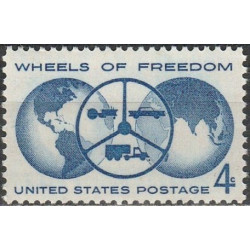 United States stamps (1960) for sale. Road transport