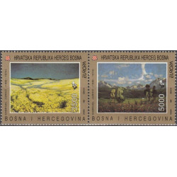 Bosnija ir Hercegovina 1993. Šiuolaikinis menas: paveikslai