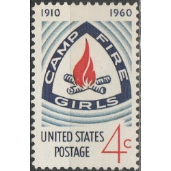 United States stamps (1960) for sale. Camp Fire Girls