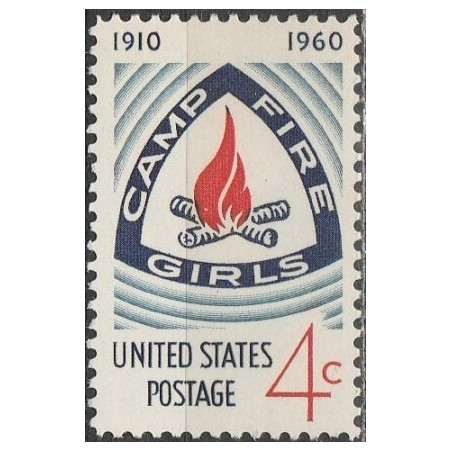 United States stamps (1960) for sale. Camp Fire Girls