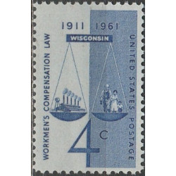 JAV pašto ženklai (1961). Dirbančiųjų apsauga