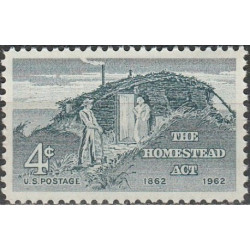 United States stamps (1962) for sale. Homestead act