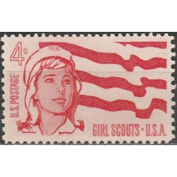 United States stamps (1962) for sale. Girl Scouts