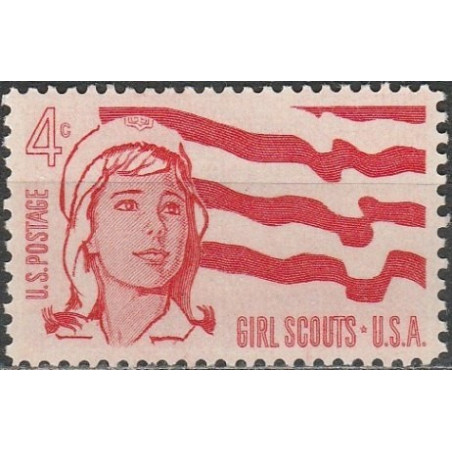 United States stamps (1962) for sale. Girl Scouts