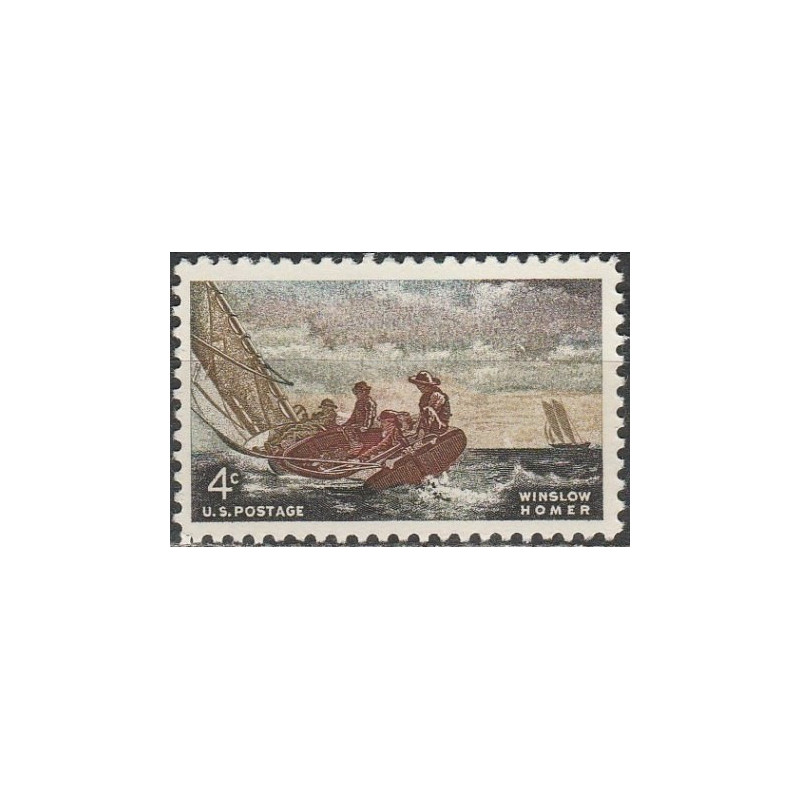 JAV pašto ženklai (1962). Paveikslas