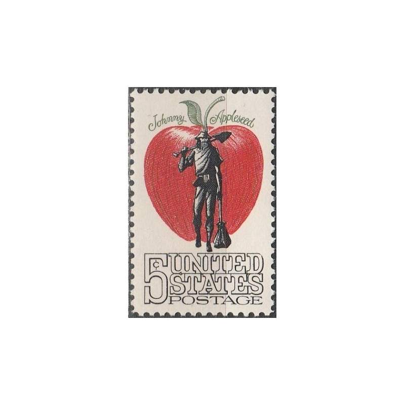JAV pašto ženklai (1966). Folkloras
