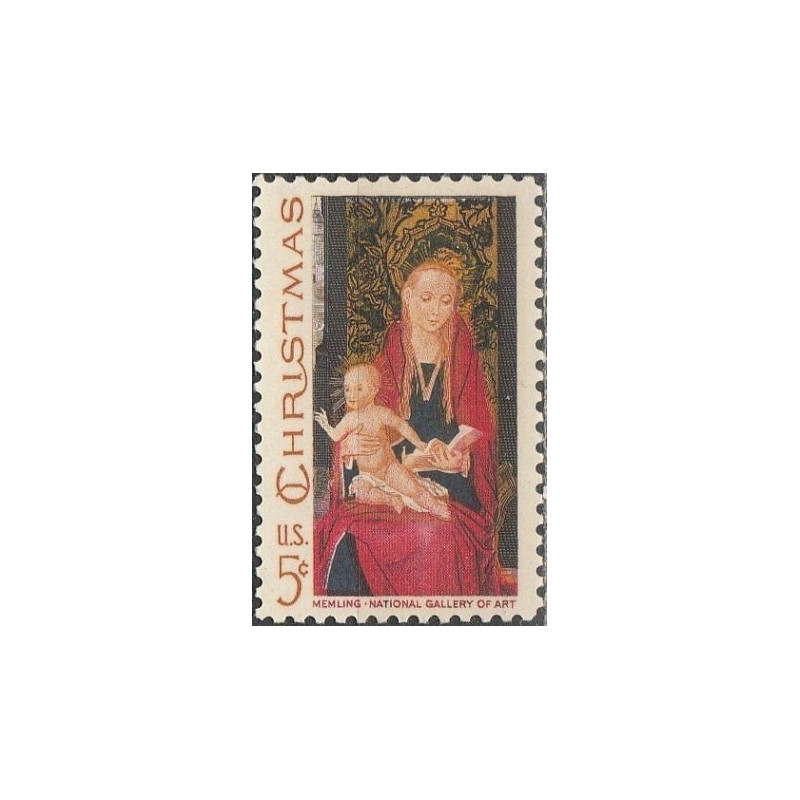 JAV pašto ženklai (1967). Kalėdos