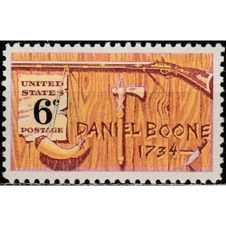 United States stamps (1968) for sale. Daniel Boone
