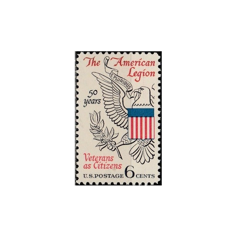 JAV pašto ženklai (1969). Veteranų organizacija