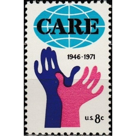 United States stamps (1971) for sale. CARE International
